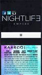 Mobile Screenshot of nightlifeempire.com